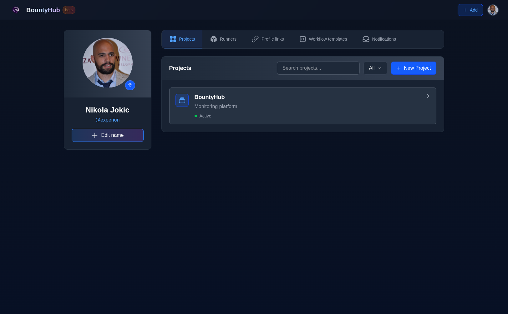 Manage multiple bug bounty projects